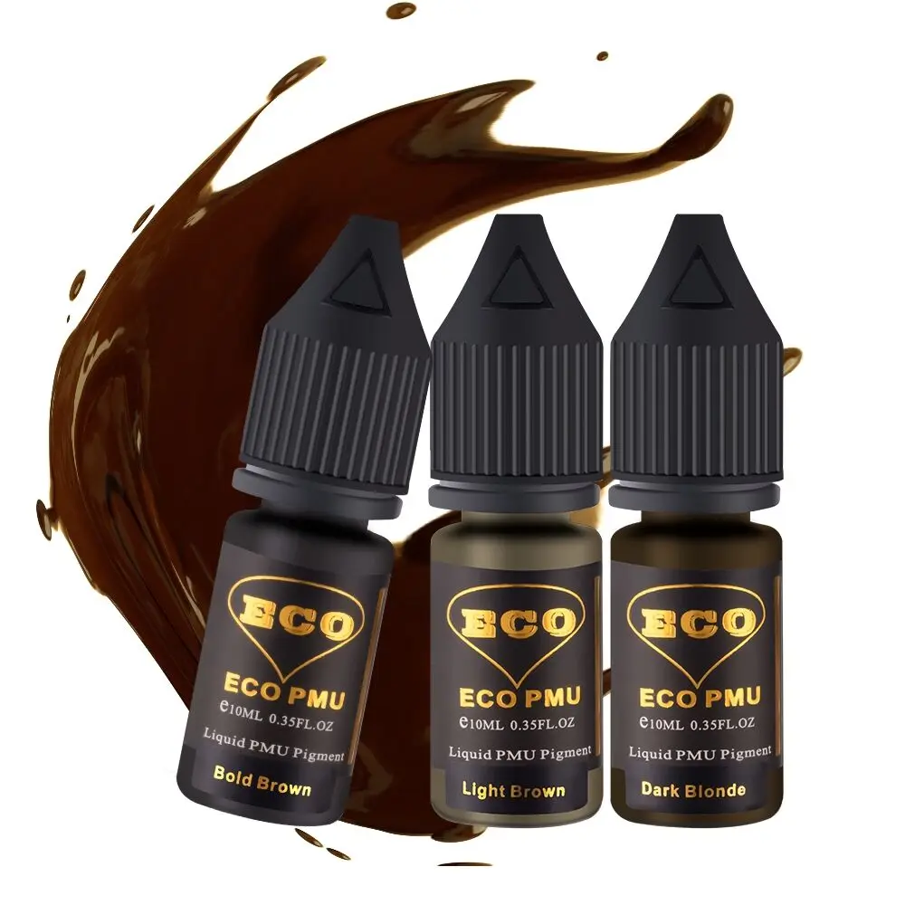 Top Trends: ECO PMU Liquid Hybrid Eyebrow Permanent Makeup Pigment 10ml Shoppable Styles