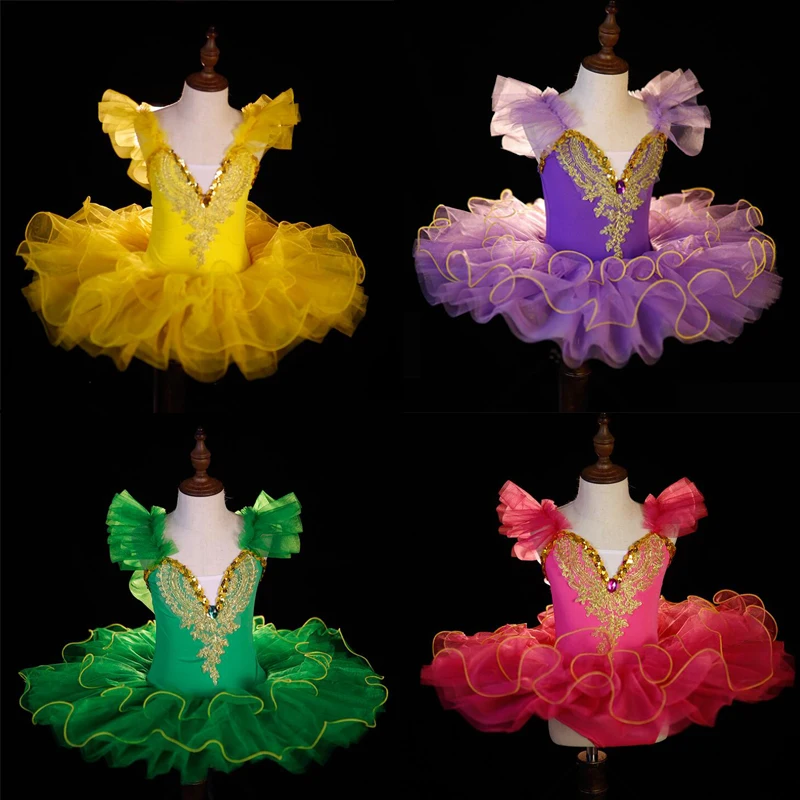 Top Trends: Ballet Outfits For Girls Kids Cosplay Costumes Toddler Ballerina TUTU Dancing Dress Children Swan Lake Dance Costumes Clothing Shoppable Styles