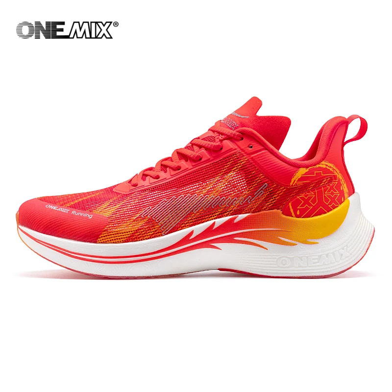 Top Trends: ONEMIX 2024 Summer Autumn Running Shoes For Men Lightweight Design Quickly-dry Marathon Shock Absorption Support Male Sneakers Shoppable Styles