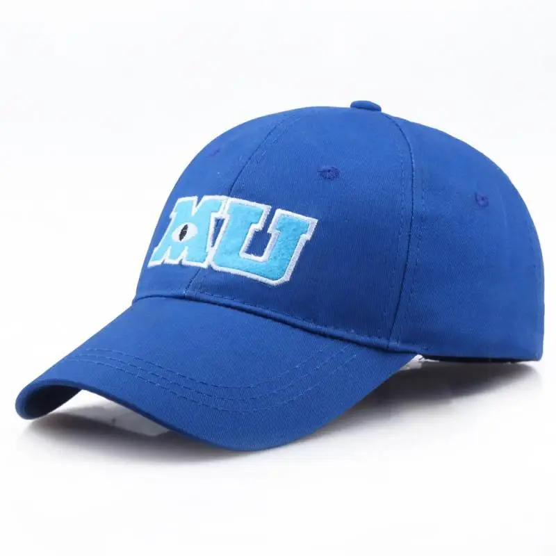 Top Trends: Comic Baseball Cap Men Adult Unisex Cotton MU Embroidery Big Eye Monster University Women Sun Hats Trucker Hat Bonnet Gorras Shoppable Styles