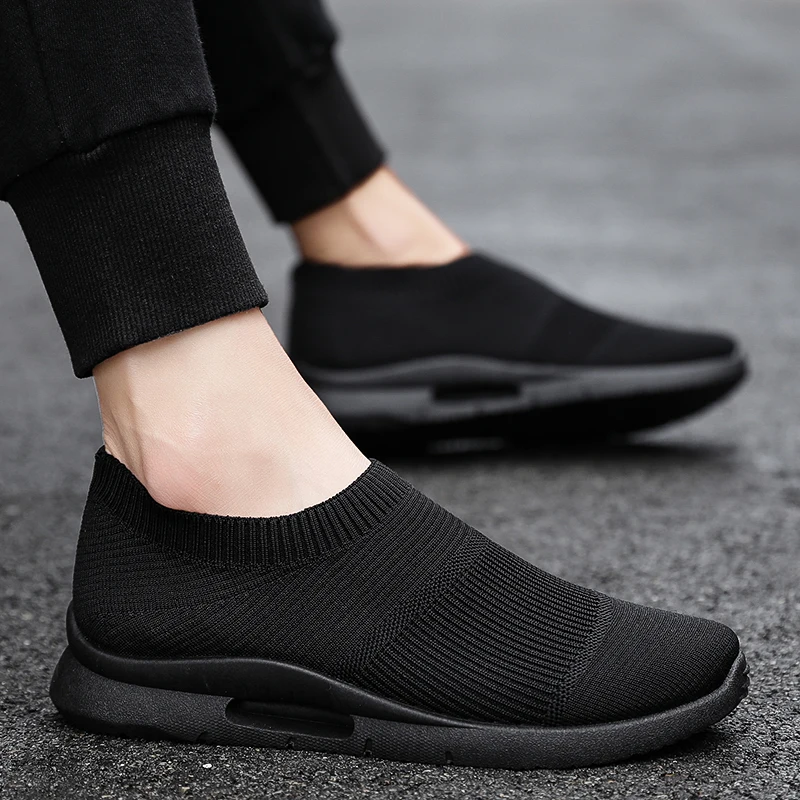 Top Trends: Damyuan Men Light Running Shoes Jogging Shoes Breathable Man Sneakers Slip On Loafer Shoe Men's Casual Shoes Size 46 2020 Shoppable Styles - Image 5