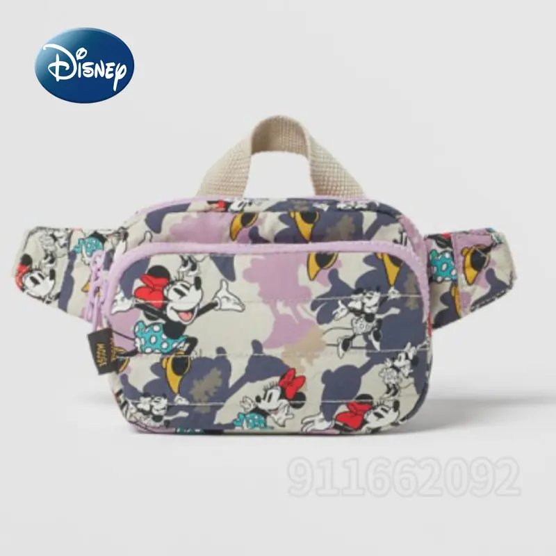 Top Trends: Disney Mickey New Children&#039;s Waist Bag Cartoon Cute Children&#039;s Chest Bag Large Capacity High Quality Fashion Crossbody Bag Shoppable Styles