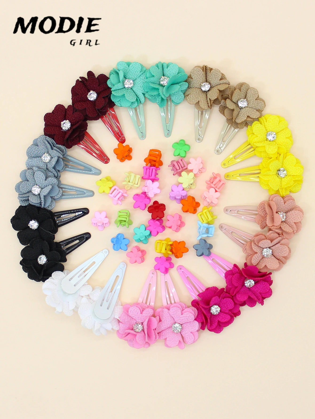 Top Trends: MODIE GIRL 20PCS / Set New Fashion Children'S Bow Hair Clip Women Baby Cute Popular Hair Accessories Headdress 797 Shoppable Styles - Image 5