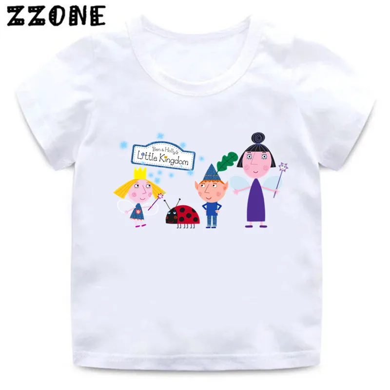 Top Trends: Ben And Holly Kingdom Cartoon Kids Funny T-Shirts Cute Girls Clothes Baby Boys T Shirt Summer Short Sleeve Children Tops, ooo5038 Shoppable Styles