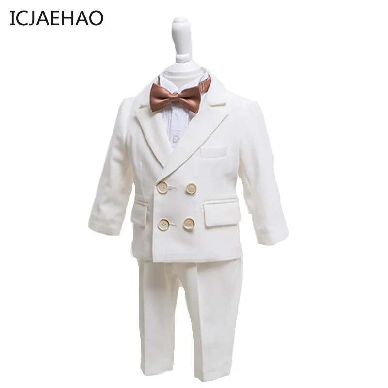 Top Trends: 2023 Kids Christening Clothes Suit For Boys Children Formal Outfit Sets Baby Boy Baptism Costume Elegant Evening Party Clothing Shoppable Styles