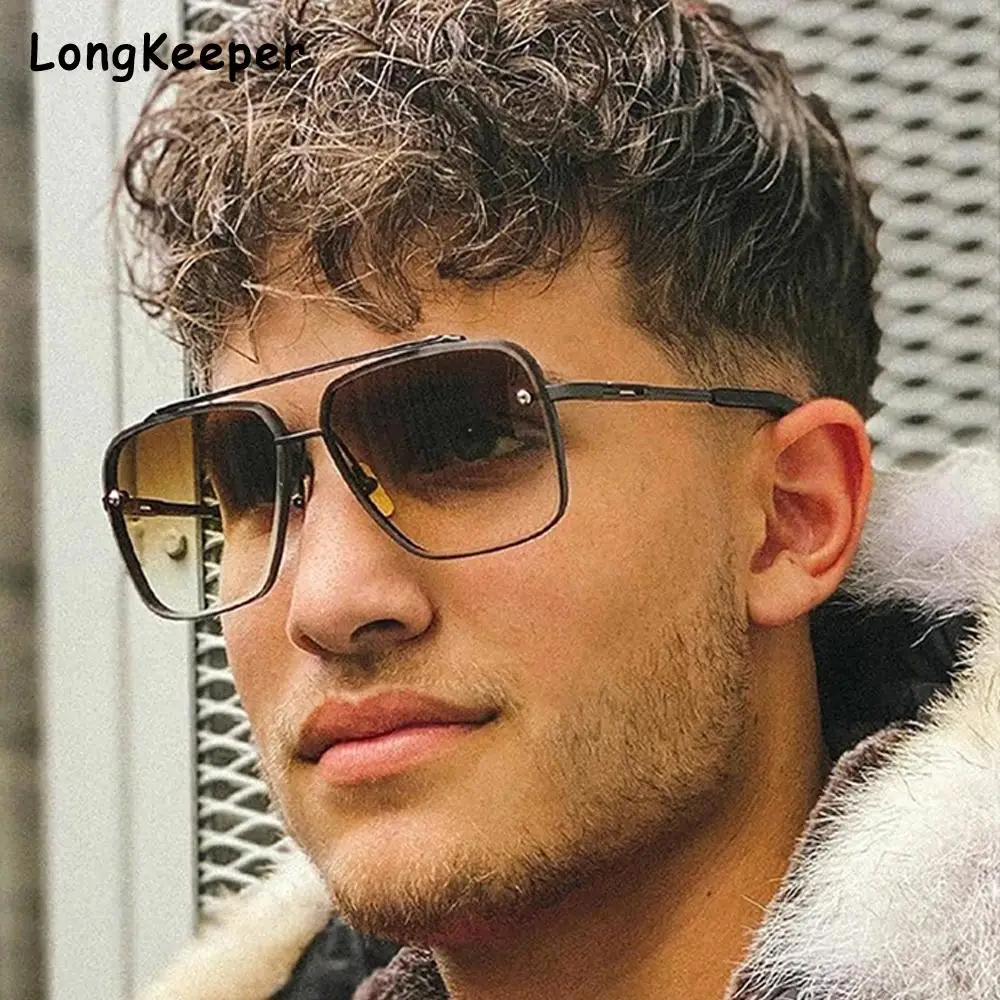 Top Trends: Pilot Sunglasses Luxury Classic Summer Style Gradient Lens Men Anti Glare Driving Sun Glasses Glasses Lunette De Soleil Homme Shoppable Styles - Image 3