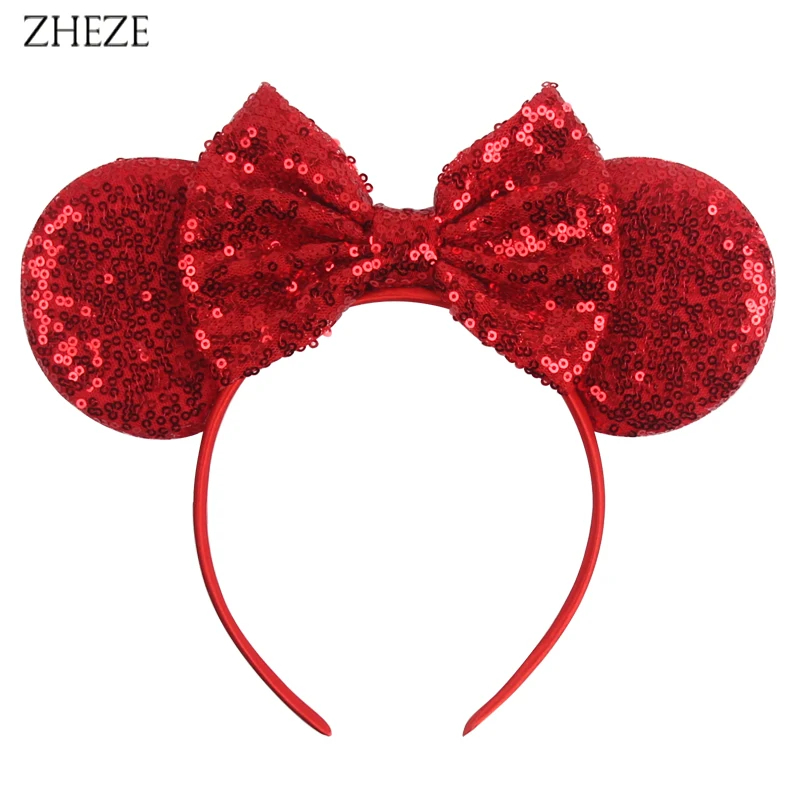 Top Trends: Solid Color Mouse Ears Headband For Girls Women Birthday Party Hairband Festival Cosplay Hair Accessories Shoppable Styles