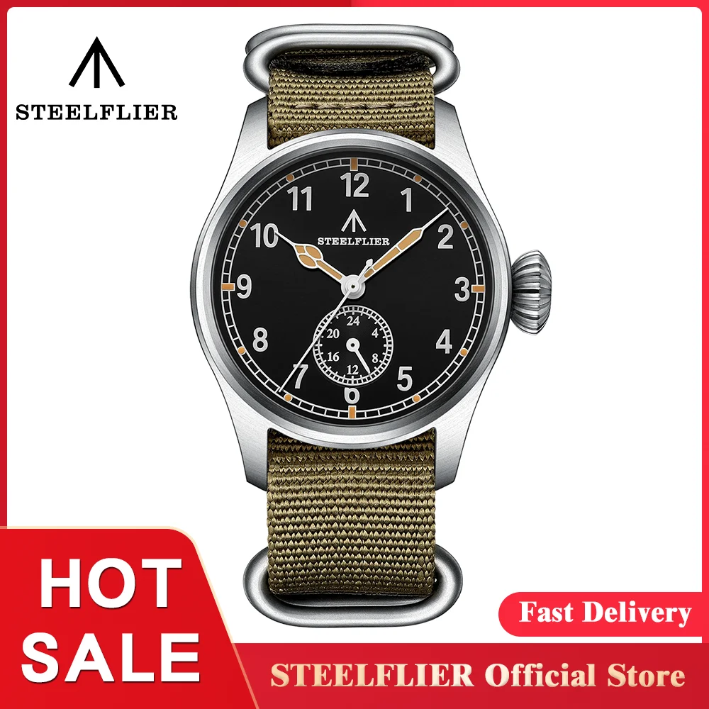 Top Trends: STEELFLIER Official SF746 Quartz Wristwatch VH60 Mute Movement 4 Pointers Swiss BGW9 C3 Luminous Fashion 200M Waterproof Watch Shoppable Styles