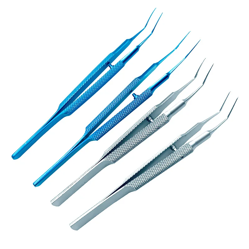 Top Trends: Titanium Utrata Capsulorhexis Forceps Curved Angle 105mm Long Ophthalmic Instrument Surgical Shoppable Styles