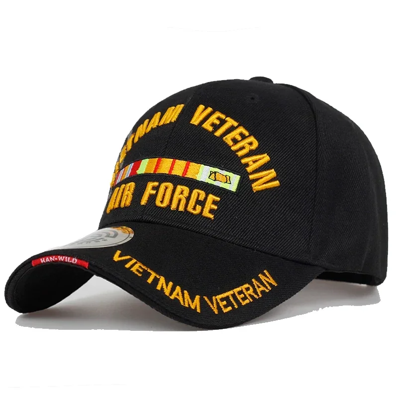 Top Trends: New Vietnam Veteran Baseball Cap Men Women Embroidery Outdoor Sports Tactical Hat Adjustable Souvenir Shoppable Styles