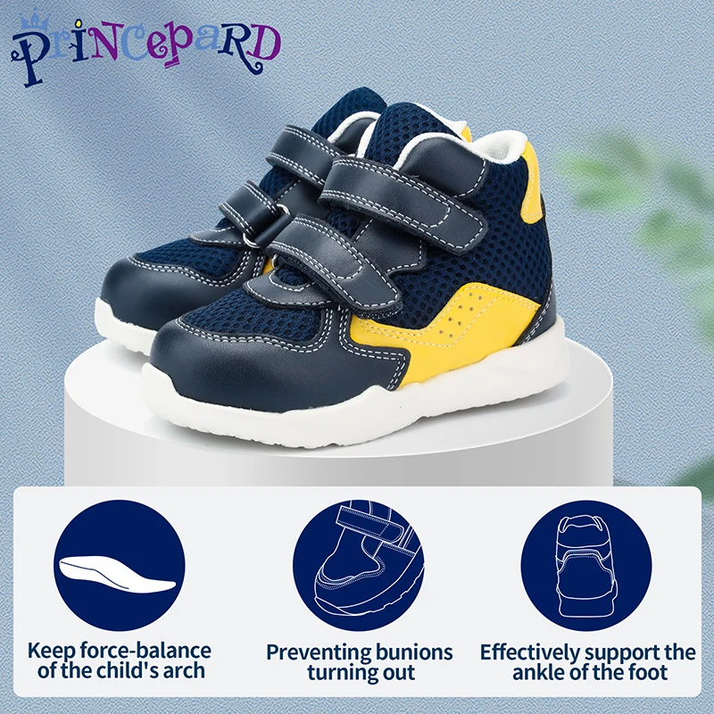 Top Trends: Toddler First Walking Shoes Kids Orthotic Sneakers For Boys Girls Princepard AFO Leather Corrective Trainers With Arch Support Shoppable Styles