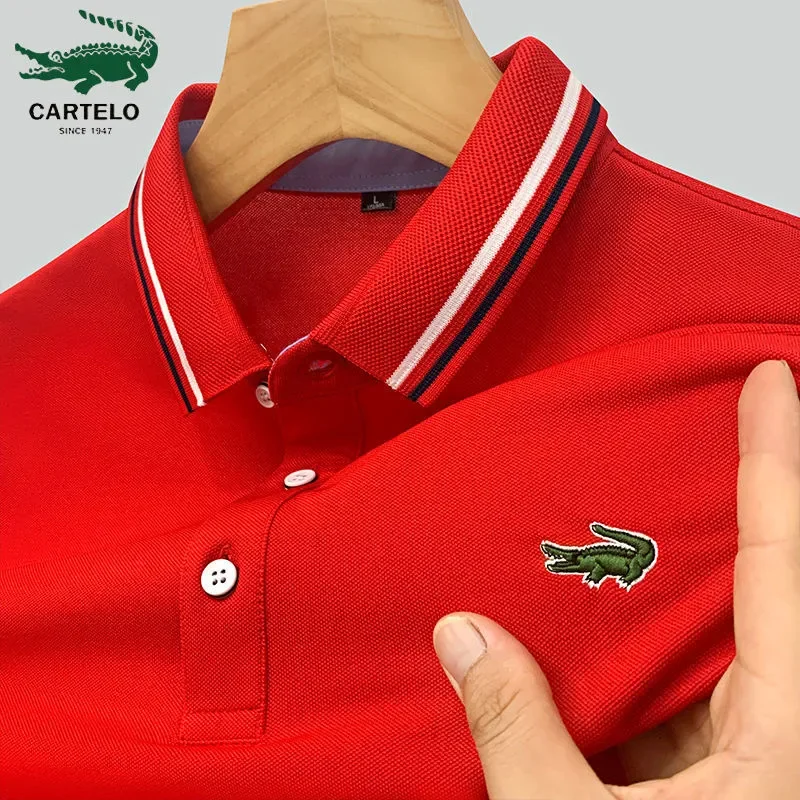 Top Trends: 2023 NEW High Quality Lacoste T-shirts For Men Embroidered Men's T-shirts Mens Polo Shirt Shirt Male Polo T Shirt For Men Summer Shoppable Styles