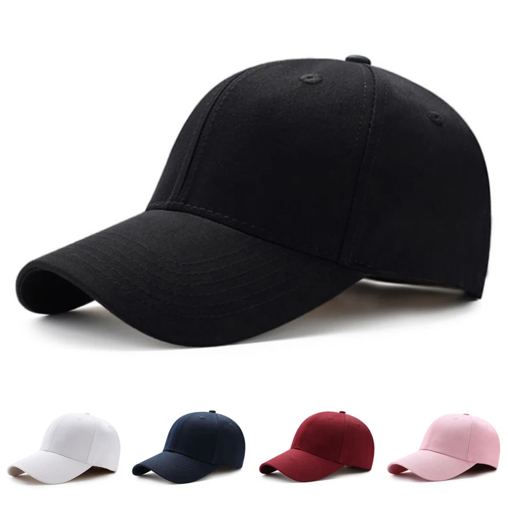 Top Trends: Unisex Hat Plain Curved Sun Visor Hat Outdoor Dustproof Baseball Cap Solid Color Fashion Adjustable Leisure Caps Men Women Shoppable Styles