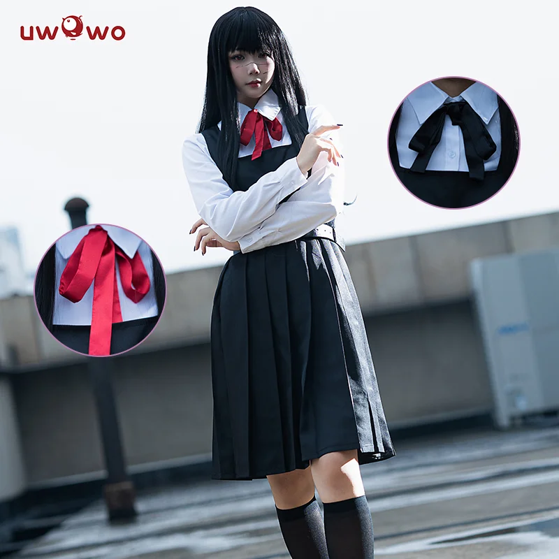 Top Trends: UWOWO Chainsaw Man Mitaka Asa Cosplay Costume Anime / Mange Shirt Skirt Full Set Halloween Costumes Shoppable Styles