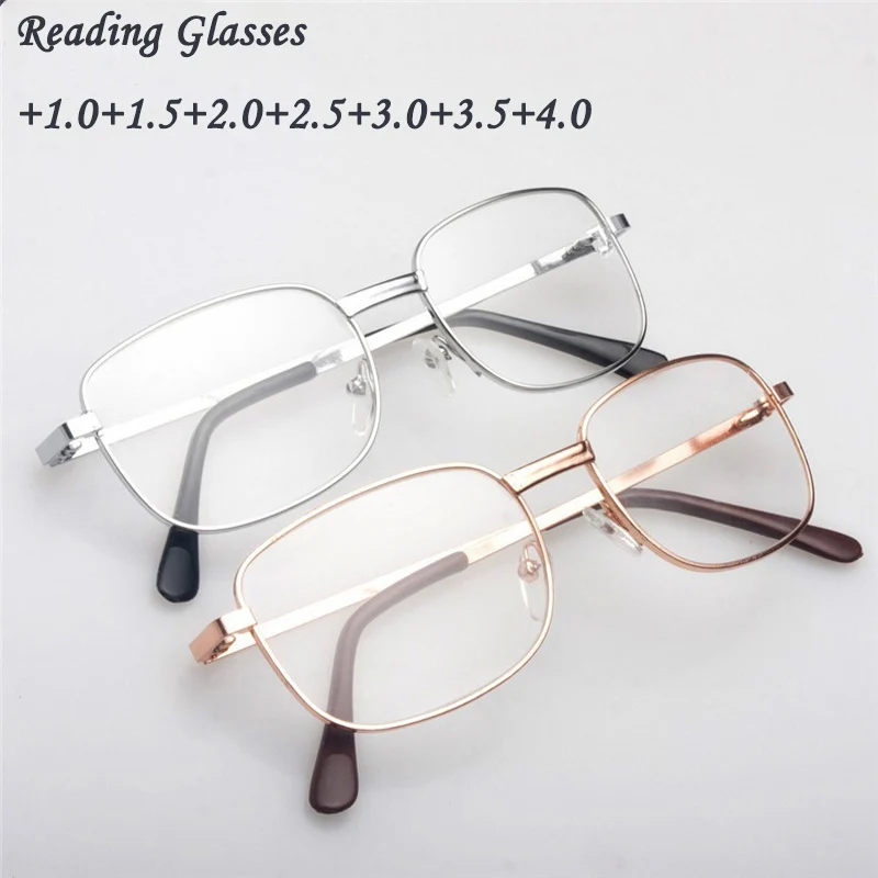 Top Trends: 2021Reading Glasses Men Ultralight Clear Lens Magnifier EyeGlasses Portable Gift For Parents Anti Fatigue Presbyopic Eyewear Shoppable Styles - Image 2