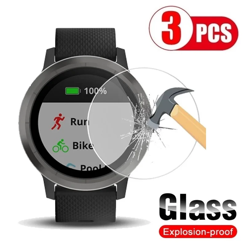 Top Trends: Tempered Glass For Garmin Vivoactive 3 Screen Protector On For Garmin Vivoactive 3 Glass Protector Film Foil Shoppable Styles