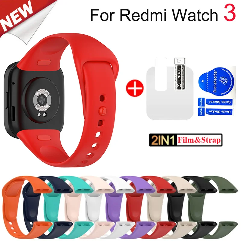 Top Trends: Replacement Silicone Strap For Xiaomi Redmi Watch 3 Watchbands Strap For Redmi Watch 3 Strap Correa Bracelet Accessories Shoppable Styles