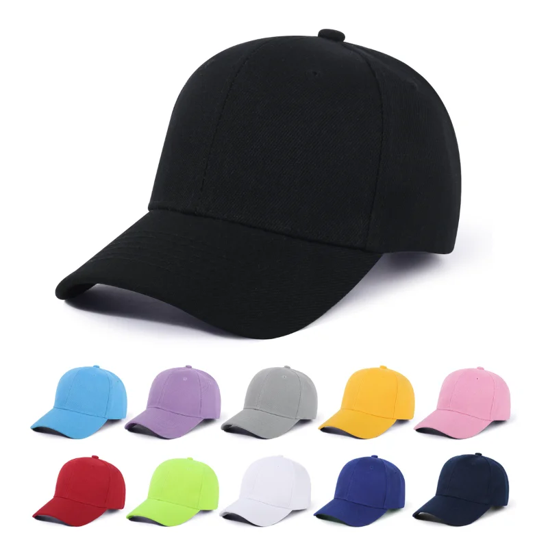 Top Trends: Kids Snap Back Baseball Cap Solid Color Spring Summer Hip Hop Boy Hats Sun Caps Adjustable Breathable Outdoor Travel Kids Hats Shoppable Styles