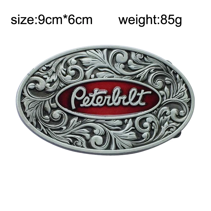 Top Trends: Cheapify Dropshipping Oval Peterbilt Truck Belt Buckle For Men Western Cowboys High Quanlity Metal Hebillas Para Cinturón Shoppable Styles - Image 6