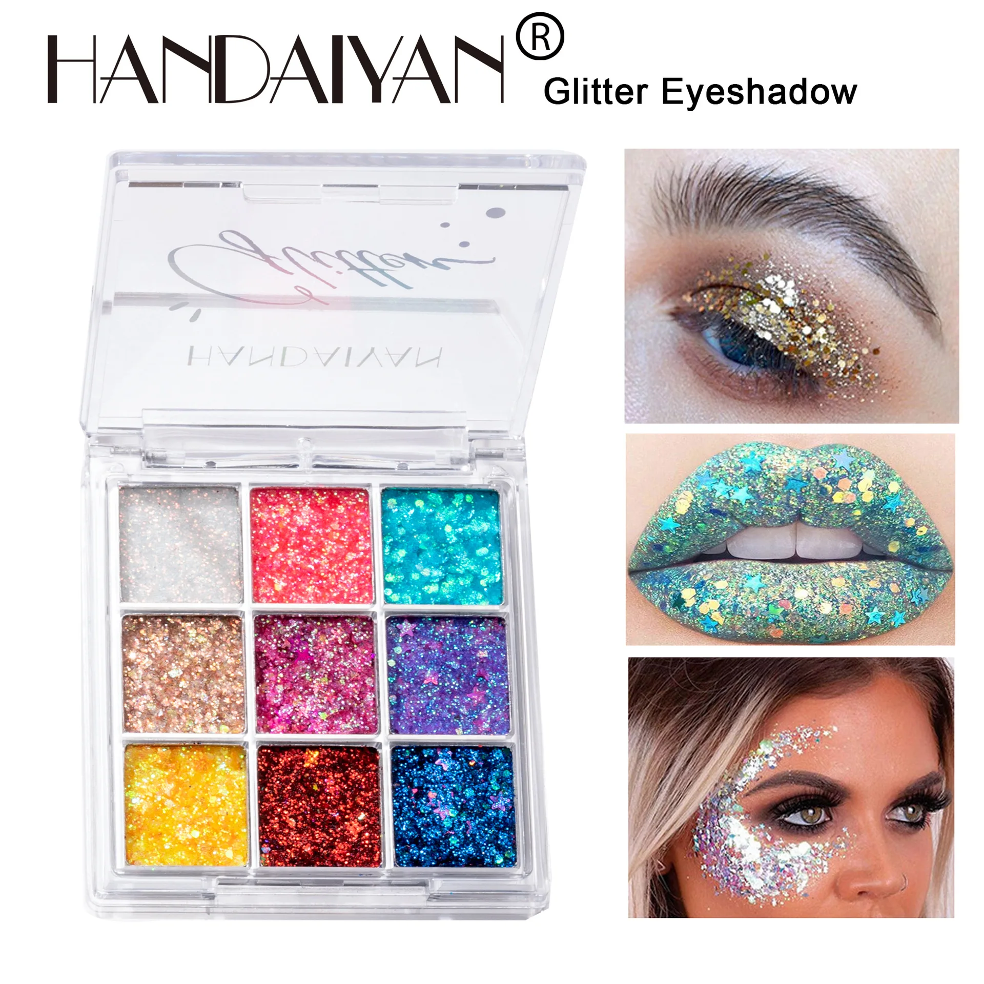 Top Trends: Shimmer Eyeshadow Glitter Body Face Art Loose Sequins Diamond Jewels Rhinestones Makeup Pallet Waterproof Party Festival Shoppable Styles