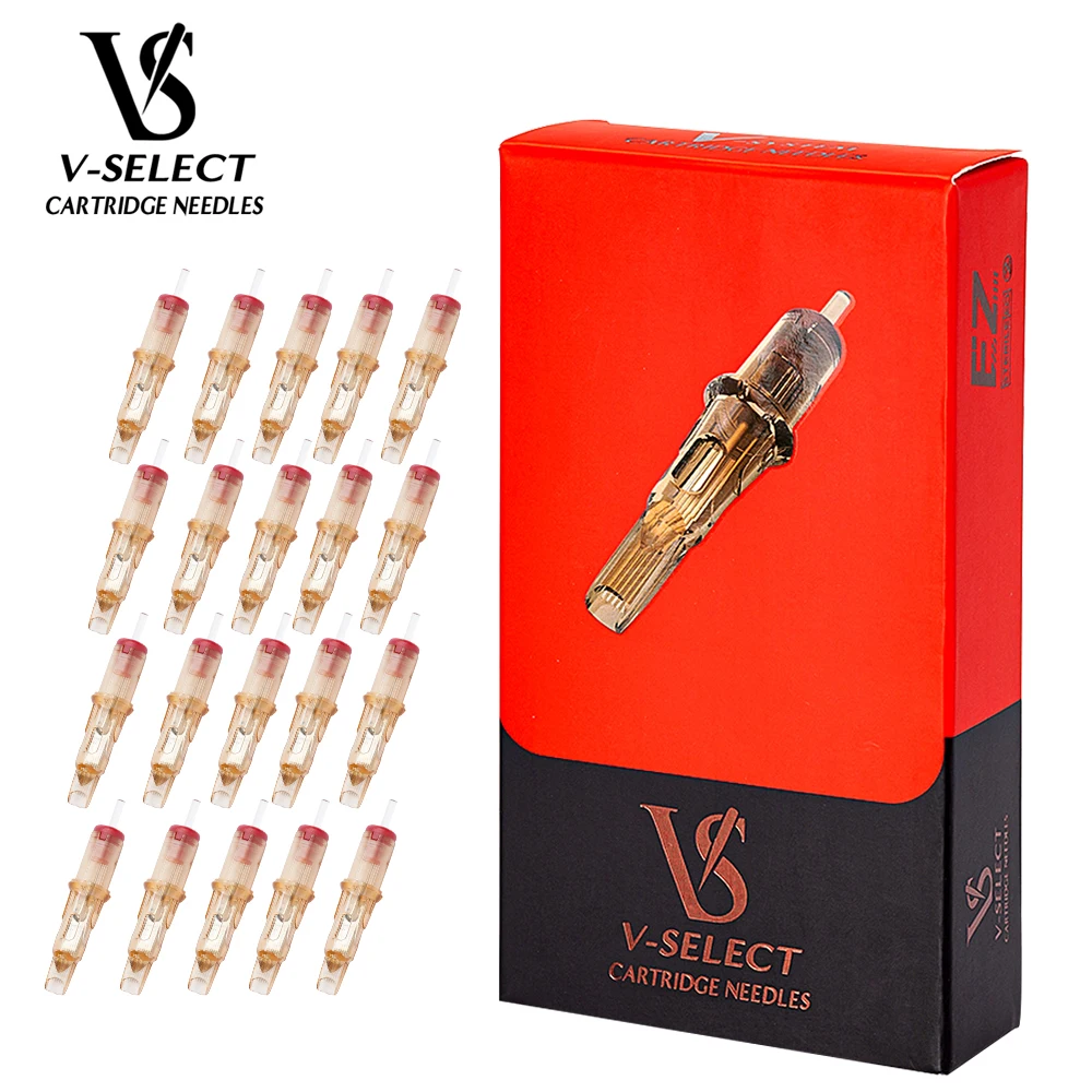 Top Trends: EZ V System Tattoo Cartridge Needle #12 (0.35 MM) #10 (0.30) Curved Magnum (RM) For Rotary Pen Machine Grips Supply 20 PCS / Box Shoppable Styles