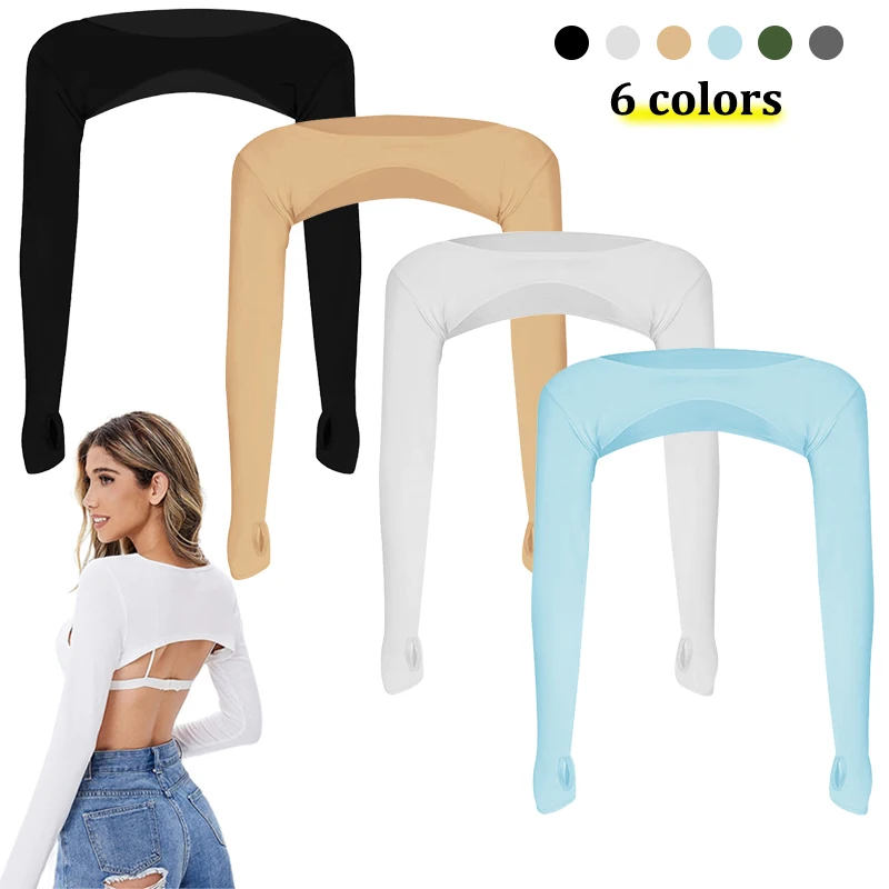 Top Trends: Summer Ultra-thin Shawl Arm Sleeve Hollow Back Arm Cover Sun Protection Anti UV Ice Hand Cover Outdoor Sports Arm Sleeves Shoppable Styles