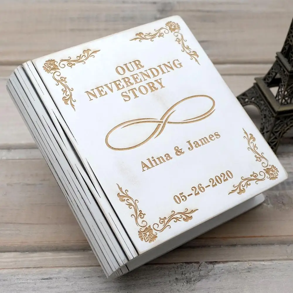 Top Trends: Personalized Wedding Ring Box Custom Ring Holder Wood Book Ring Box Jewelry Bearer Rustic Valentine Wedding Gift Engagement Box Shoppable Styles