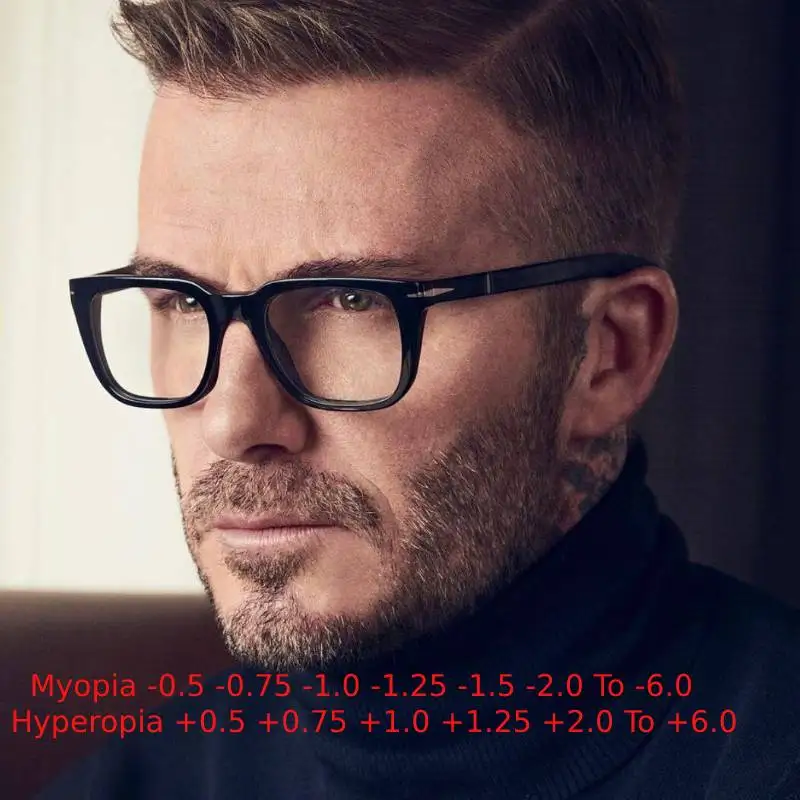 Top Trends: Men Optical Square Glasses Prescription Spectacles Myopia -0.5 To -6.0 , Women Eyeglasses Hyperopia + 0.5 To + 6.0 Shoppable Styles