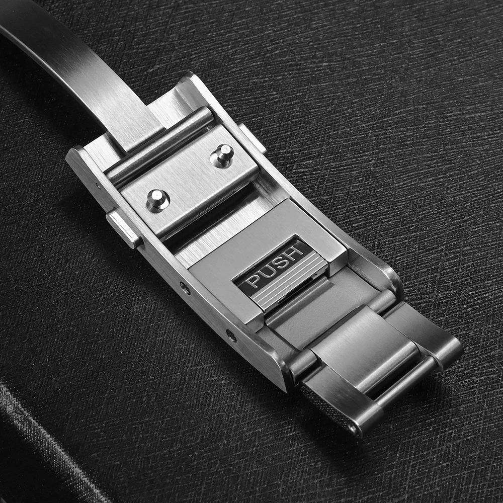 Top Trends: San Martin New Fly Adjustable Clasp Watch Parts Bracelet Clasp For 16mm Specified Model Buckle Folding Clasp Non-universal Shoppable Styles - Image 4