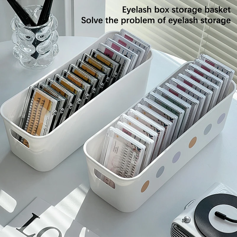 Top Trends: 1Pc False Eyelash Storage Box For Eyelash Extension Tool Organizer Lash Accessories Cosmetic Makeup Tools Storage Box Shoppable Styles