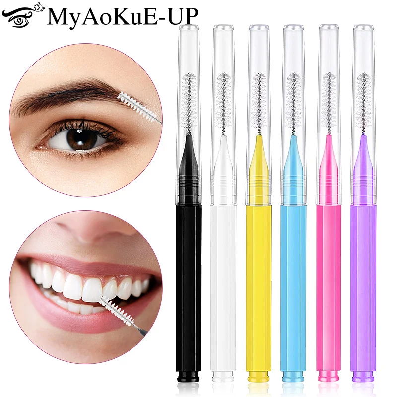 Top Trends: 10 / 20 Pcs Mini Eyebrow Brush Disposable Brow Perm Brush Brow Lift Supplies Eyelash Comb Lash Extension Accessories Makeup Tools Shoppable Styles