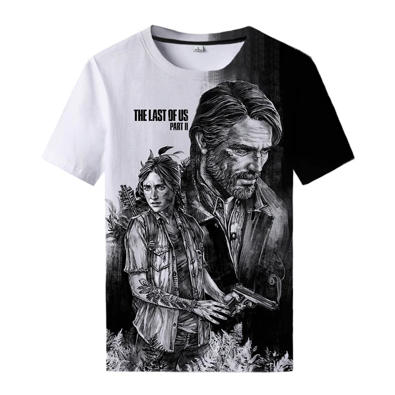 Top Trends: 2023 New The Last Of Us Part II T-shirt Game 3D Printed Streetwear Men Women Fashion T Shirt Harajuku Cosplay Tees Tops Clothes Shoppable Styles