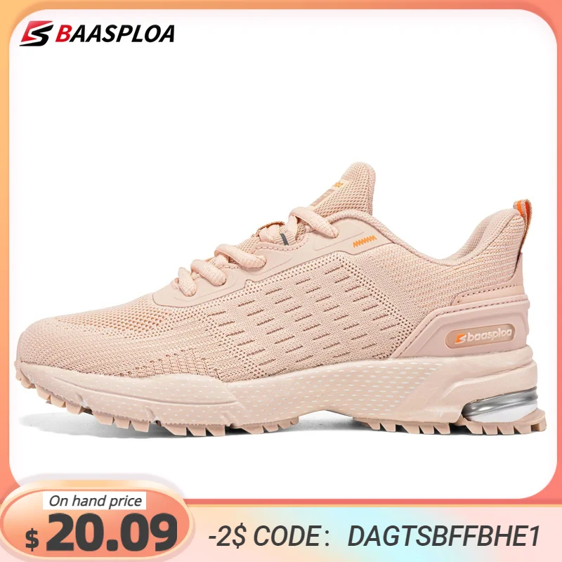 Top Trends: Baasploa Women&#039;s Running Shoes Mesh Breathable Women&#039;s Comfortable Lightweight Sneakers Outdoor Non-Slip Sneakers Tennis Shoes Shoppable Styles