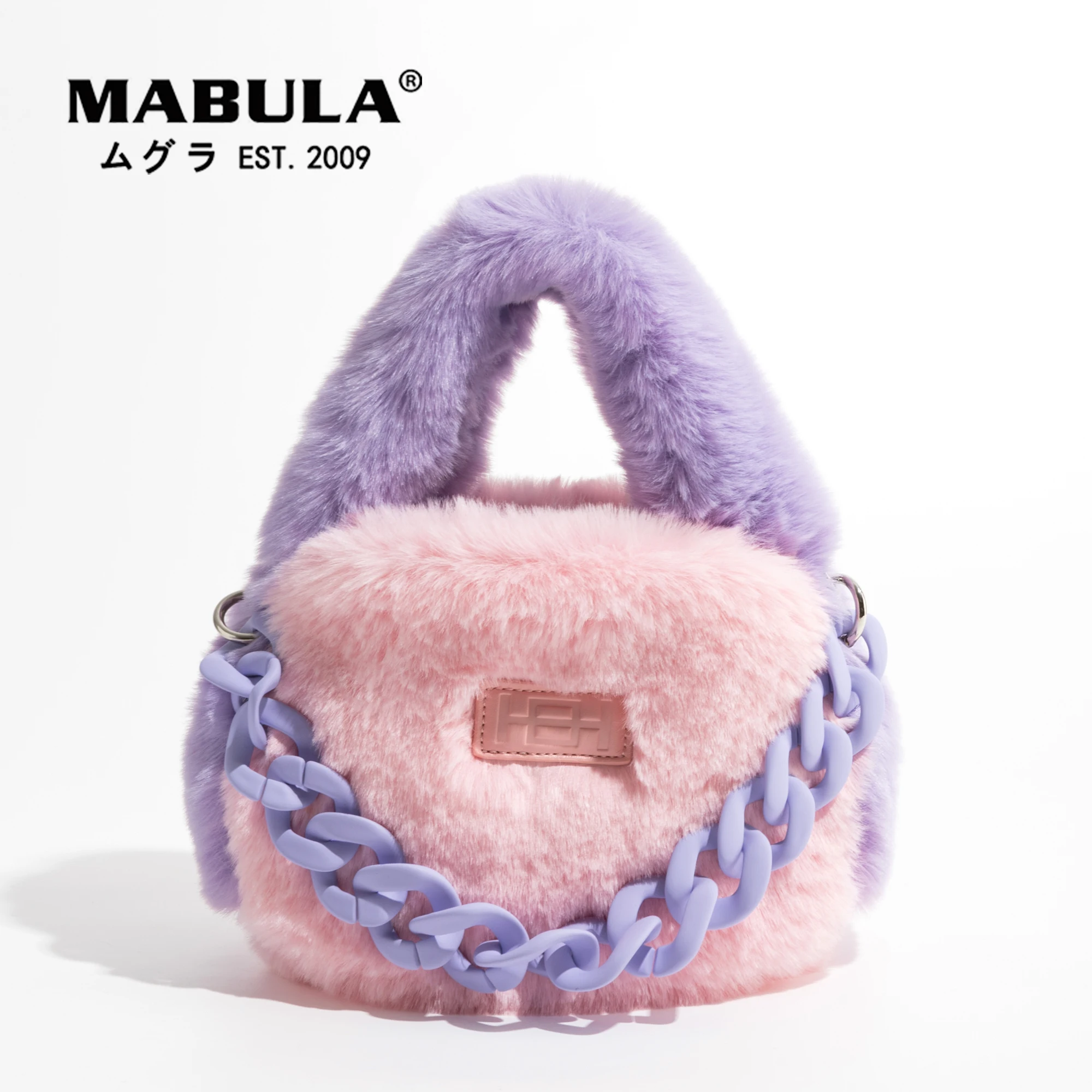 Top Trends: MABULA Fashion Plush Women Faux Fur Top Handle Purse 2023 Winter Soft Evening Clutch Handbag Brand Cross Body Jelly Fluffy Bag Shoppable Styles