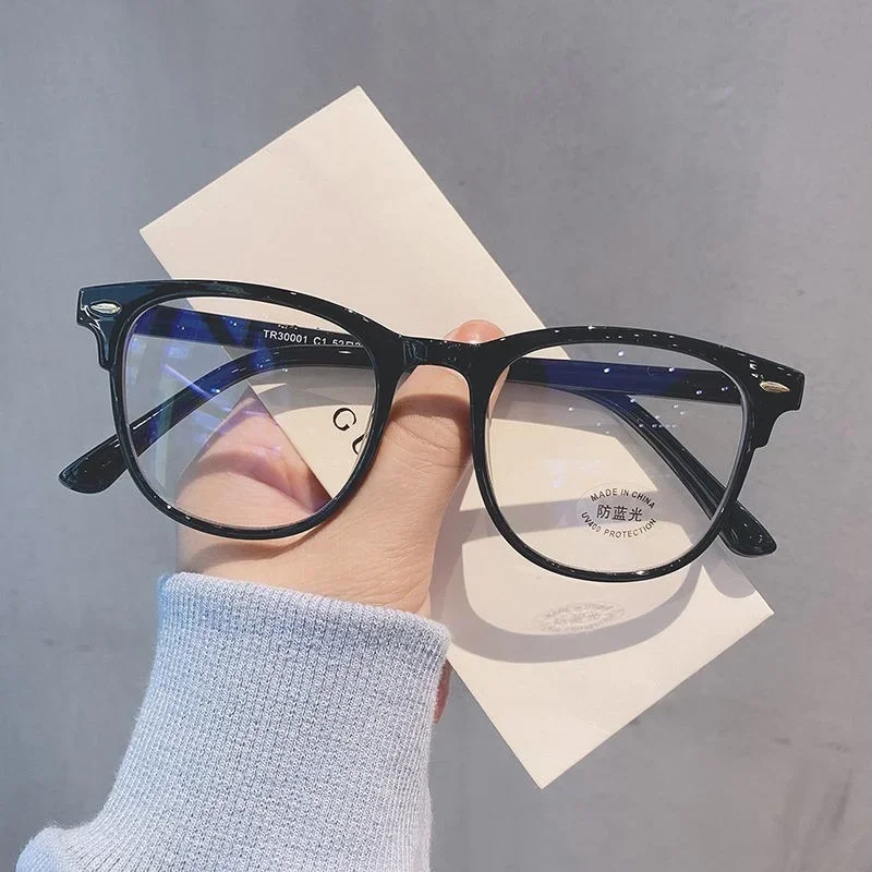 Top Trends: Plastic Anti Blue Light Round Glasses Anti Blue Light Glasses For Women Men Optical Blue Light Blocking Glasses Shoppable Styles