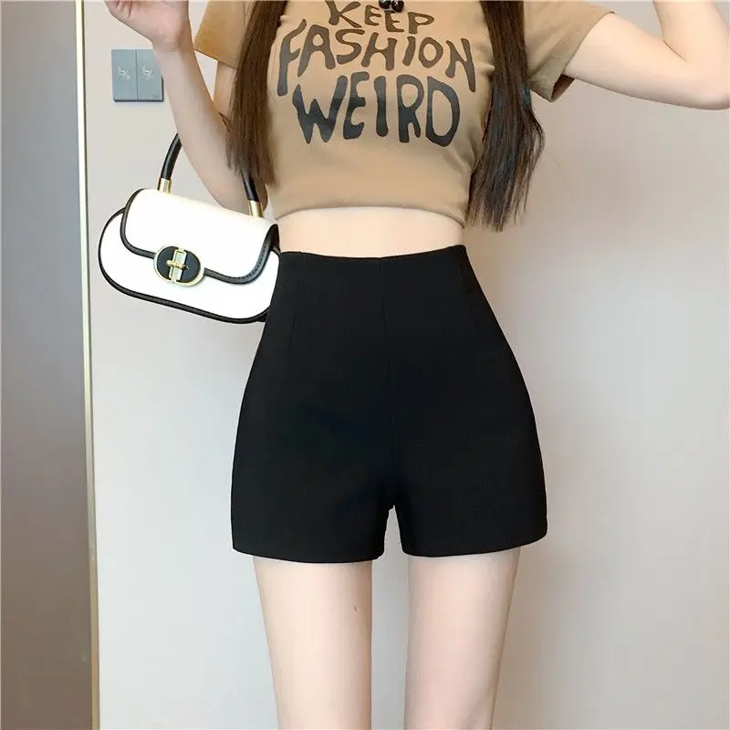 Top Trends: Women&#039;s Shorts Mini Nylon Tight Wide Booty Skinny Sexy Short Pants For Woman To Wear Kawaii Cute Design Outfits Trend 2023 XL Shoppable Styles