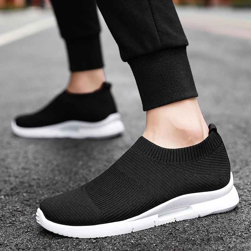 Top Trends: Damyuan Men Light Running Shoes Jogging Shoes Breathable Man Sneakers Slip On Loafer Shoe Men's Casual Shoes Size 46 2020 Shoppable Styles - Image 3