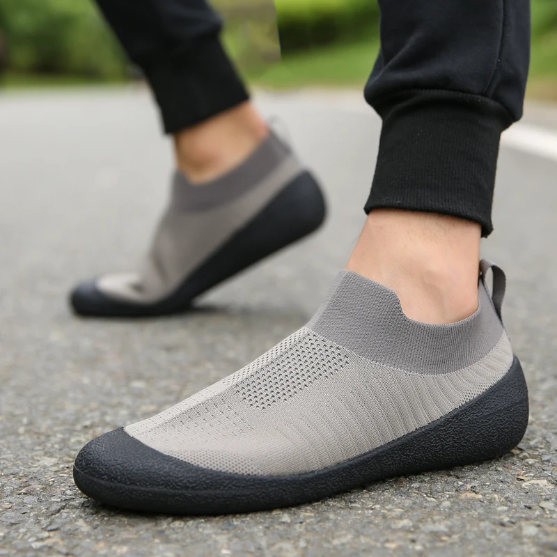 Top Trends: Fujeak Fashion Socks Shoes For Men Casual Lightweight Mesh Shoes Non-slip Plus Size Gym Running Shoes Outdoor Men&#039;s Sneakers Shoppable Styles