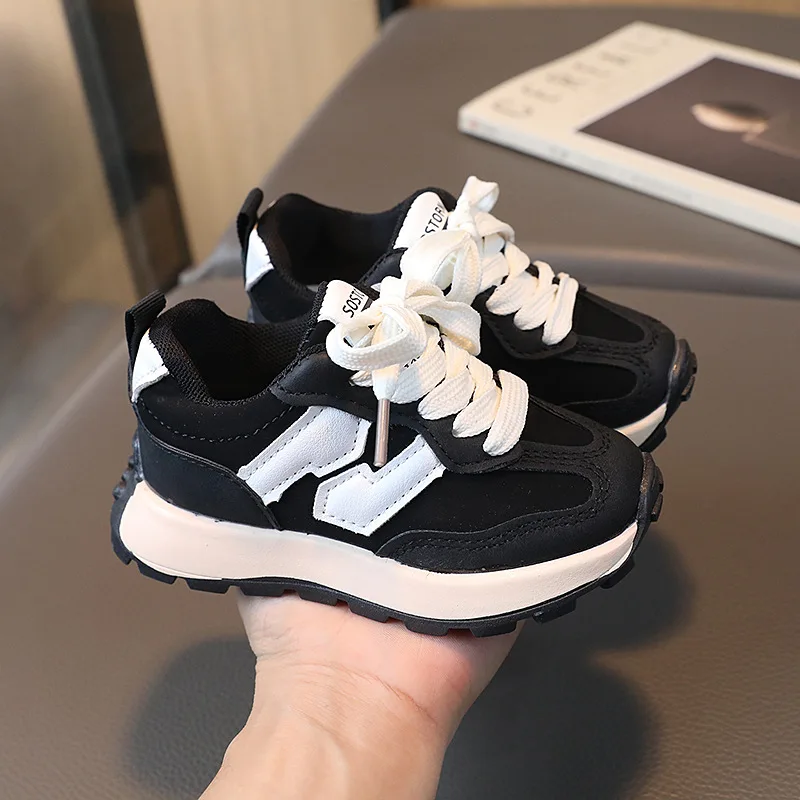 Top Trends: Kids Sneakers 2023 Autumn Boys Sports Running Chunky Trainers Toddler Girls Fashion Brand Casual Non Slip Shoes Soft Sole Shoppable Styles - Image 4