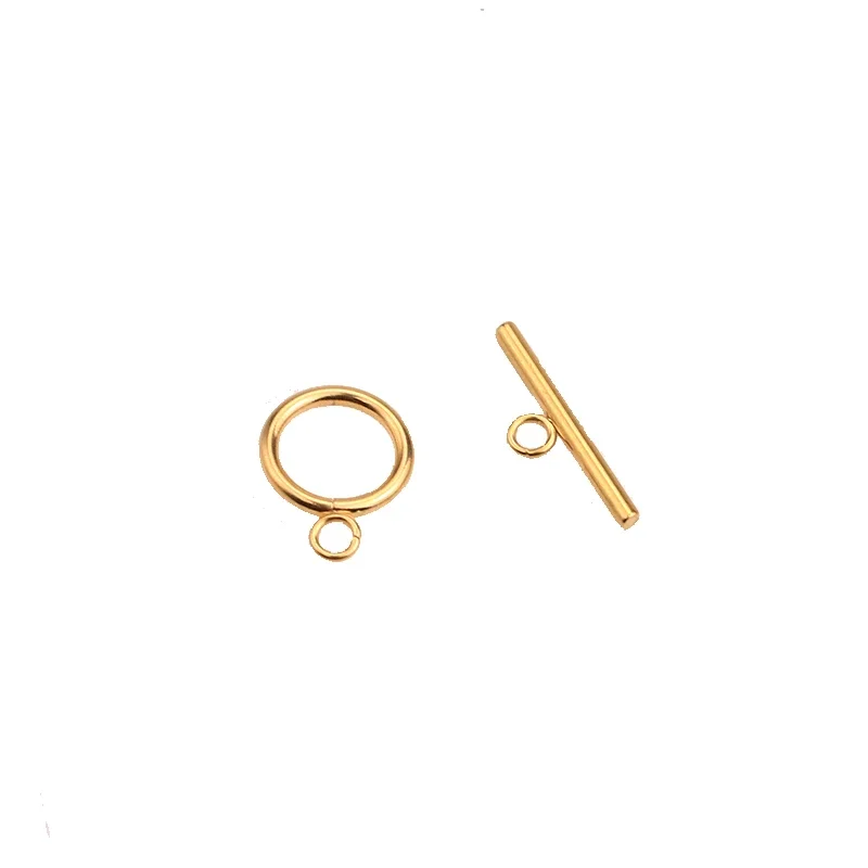 Top Trends: 5 Sets Stainless Steel OT Clasps Gold Connectors For DIY Bracelet Necklace Jewelry Findings Making Supplies Accessories Shoppable Styles - Image 6