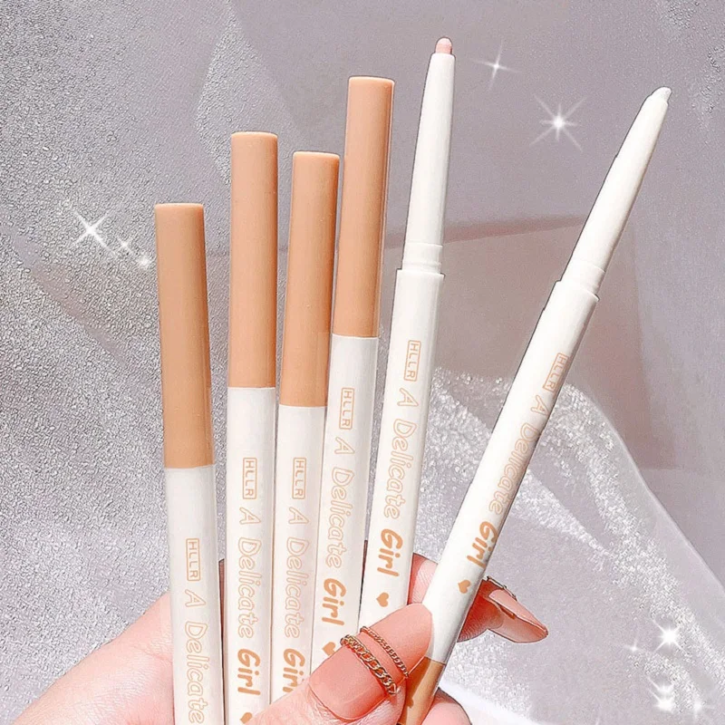 Top Trends: Liquid Eyeliner Lying Silkworm Pen Matte Shadow Long-lasting Waterproof Quick-dry Tea Brown Pen Glitter Eye Makeup Beauty Tools Shoppable Styles - Image 3