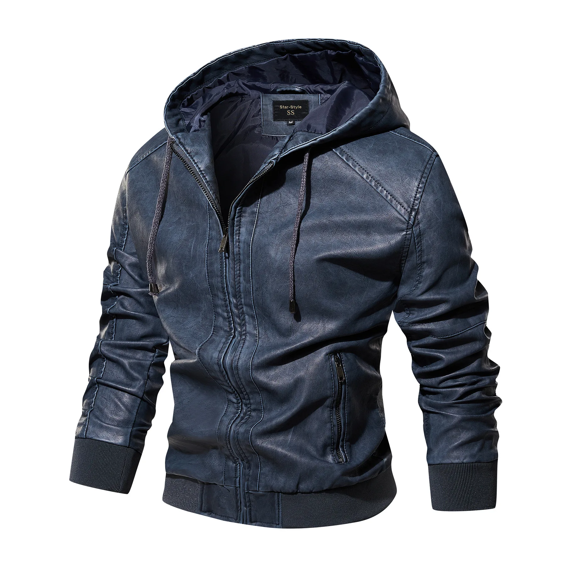 Top Trends: Leather Jacket, Hooded Jacket, Men's Leather Jacket, Motorcycle Jacket, Windproof Jacket, Fashionable And Versatile Spring And A Shoppable Styles