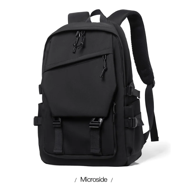 Top Trends: Men's And Women's Travel Backpack Trend Sen Department Simple Backpack Student Bag Large Capacity Computer Bag Shoppable Styles