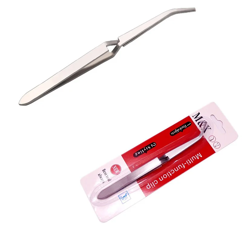 Top Trends: Acrylic UV Gel Tips Sculpture Shaping Tweezers Clip Stainless Steel Pick Up Nail Art Tools Multi-Functional Rhinestones Nipper Shoppable Styles