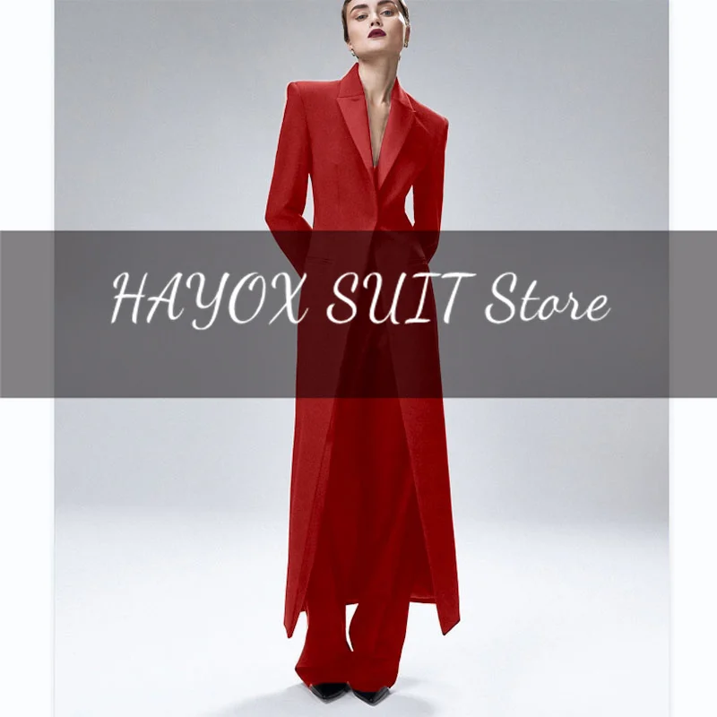 Top Trends: Elegant Women&#039;s Suit 2 Piece Fashion Ladies Blazer Set Slim Fit Business Formal Wedding костюм женский Shoppable Styles