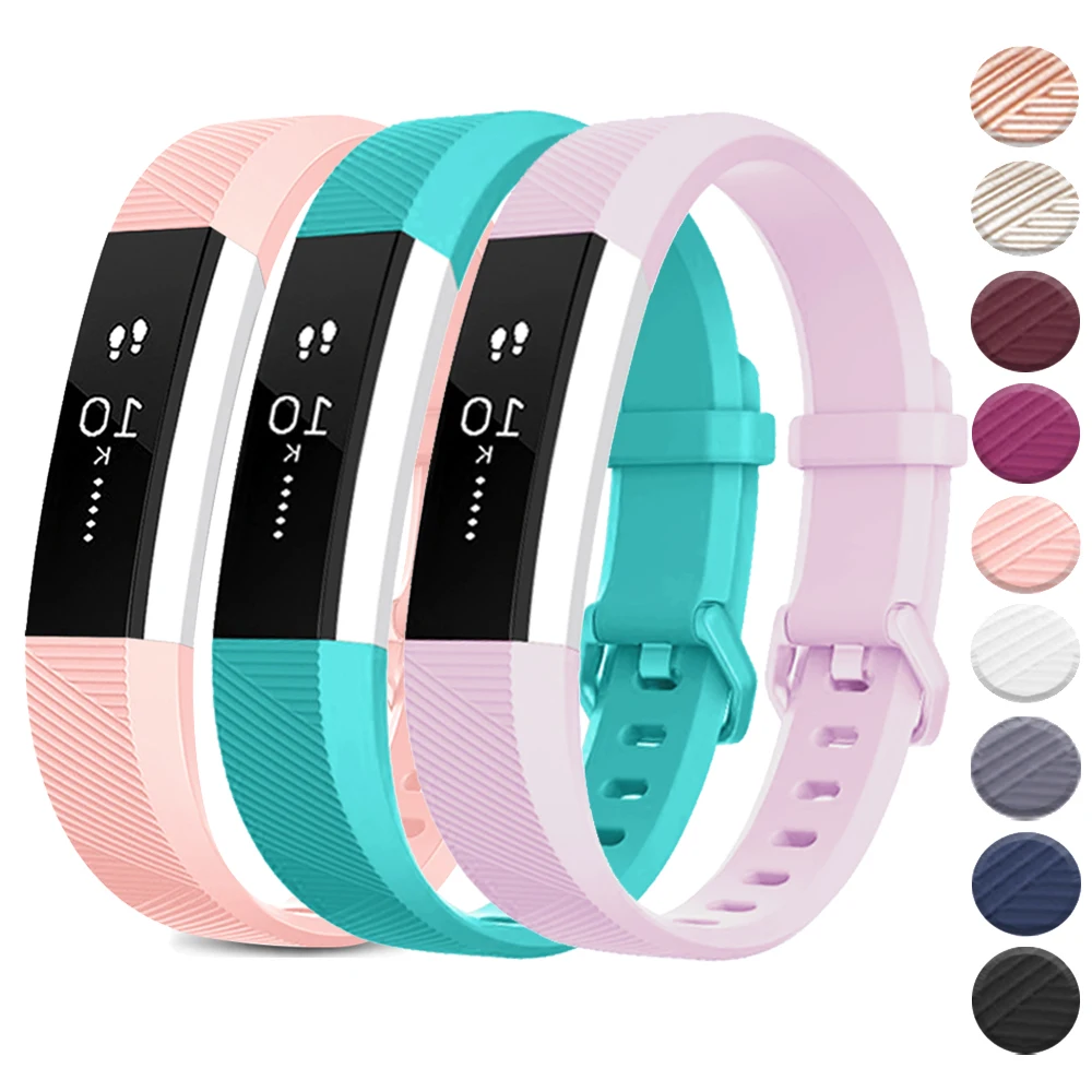 Top Trends: Silicone Strap For Fitbit Alta HR Band Wristband Adjustable Watchband Bracelet For Fibit Alta HR Strap Smartwatch Accessories Shoppable Styles