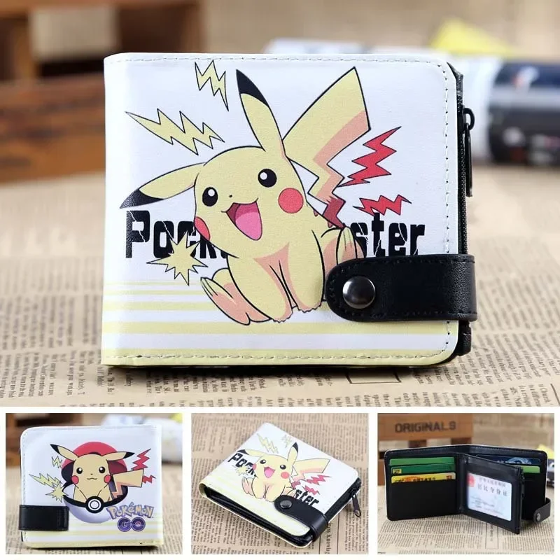 Top Trends: Pokemon Pikachu Women&#039;s Purse Student Anime Peripheral Fashion Cartoon Money Clip Children&#039;s Large Capacity Storage Coin Wallet Shoppable Styles