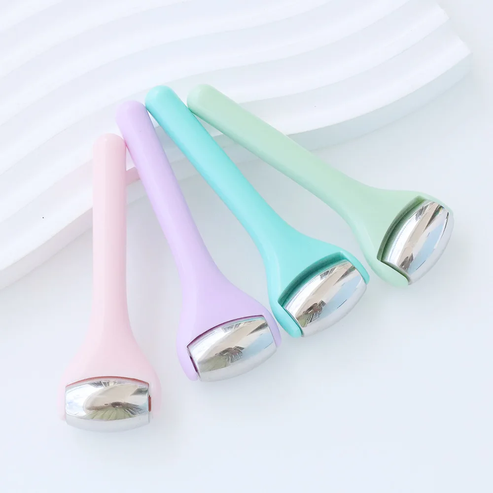 Top Trends: Mini Double Head Stainless Steel Roller Eye Cream Stick Handheld Face Cold Apply Ice Stick Massage Metal Ice Roll Facial Care Shoppable Styles