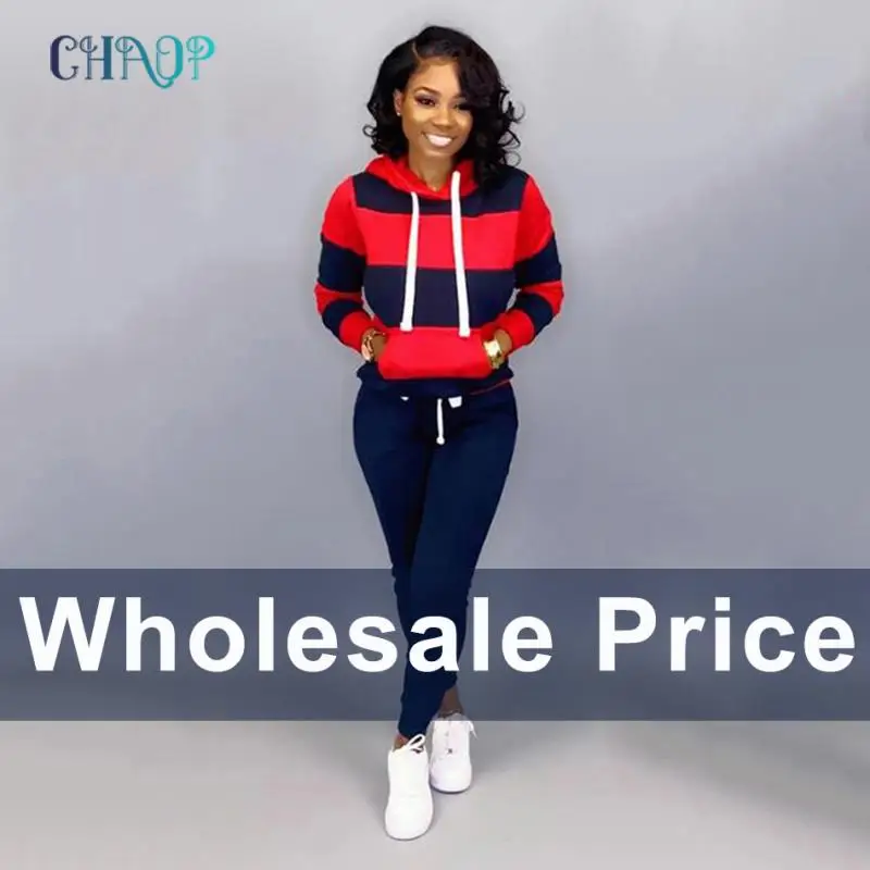 Top Trends: Autumn Winter Two Piece Set Tracksuit Women Sweatshirt Hoodies+ Pants Sportwear Women's Sports Suit Hoodies Suit Wholesale Price Shoppable Styles