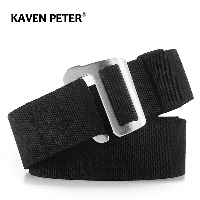 Top Trends: New Military Belts For Men Elastic Canvas Male Tactical Army Outdoor Belt High Quality Simple Design Black Navy Ceinture Hom Shoppable Styles